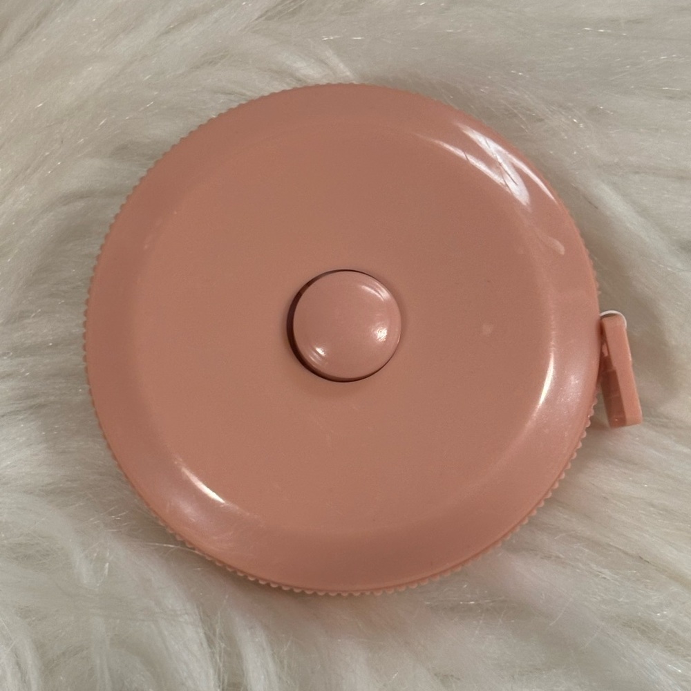 Pink Retractable Tape Measure